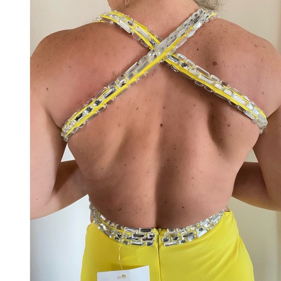 Jovani Yellow Gown - Picture 4 of 5